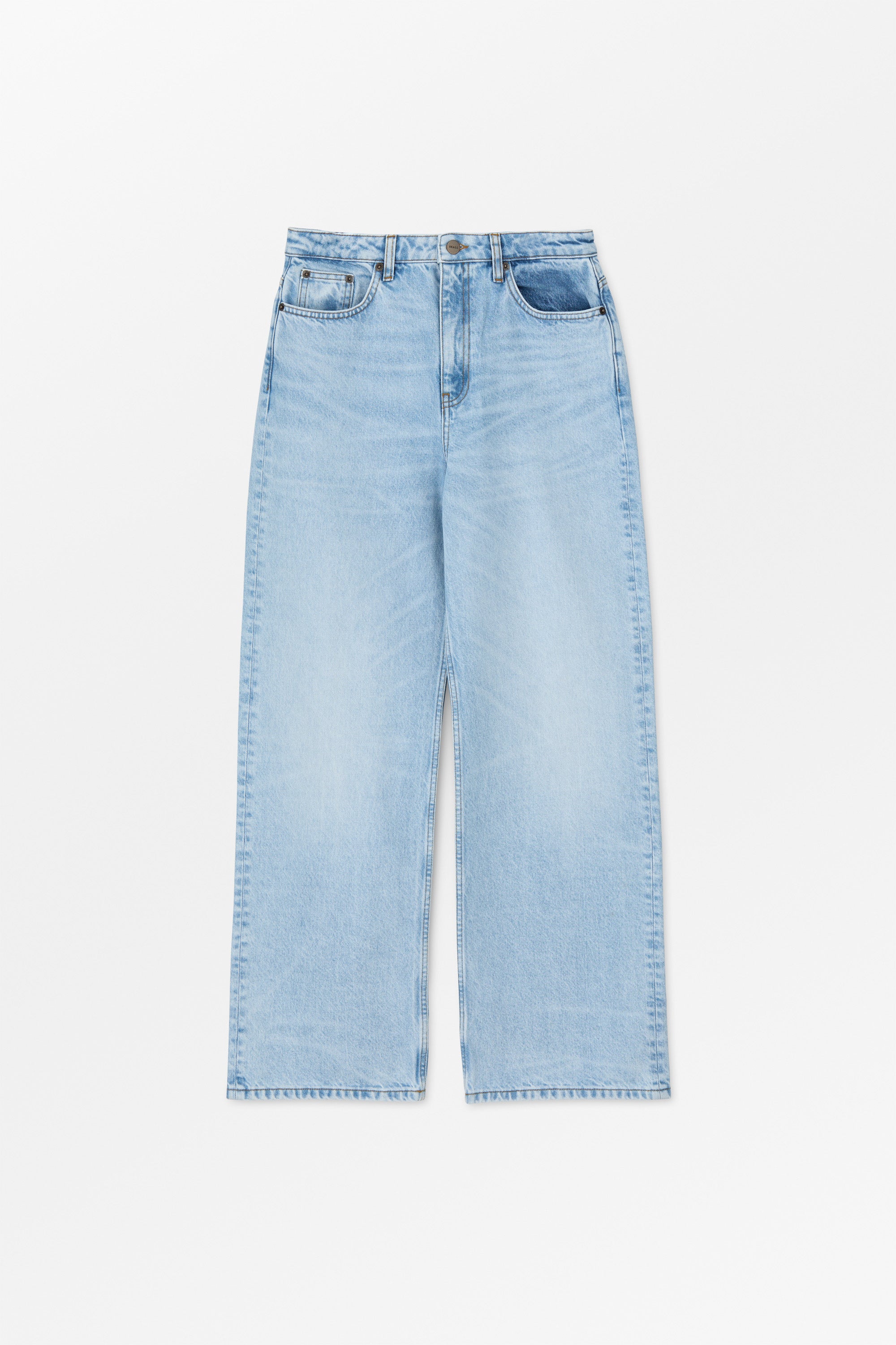 Skall Studio Willow wide jeans Jeans Worn light blue